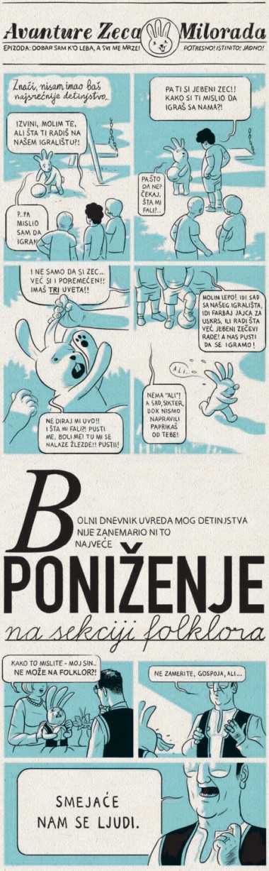 Aleksa Jovanović i Lazar Bodroža: Avanture zeca Milorada
