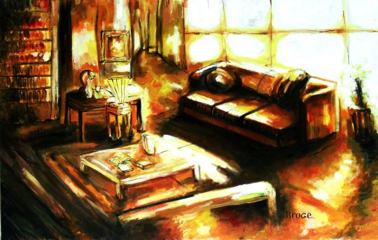room_alone_oil_painting_by_ahmetbroge-d53nl72