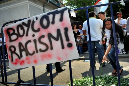 DANIEL-MIHAILESCU-boycott-racism-AFP